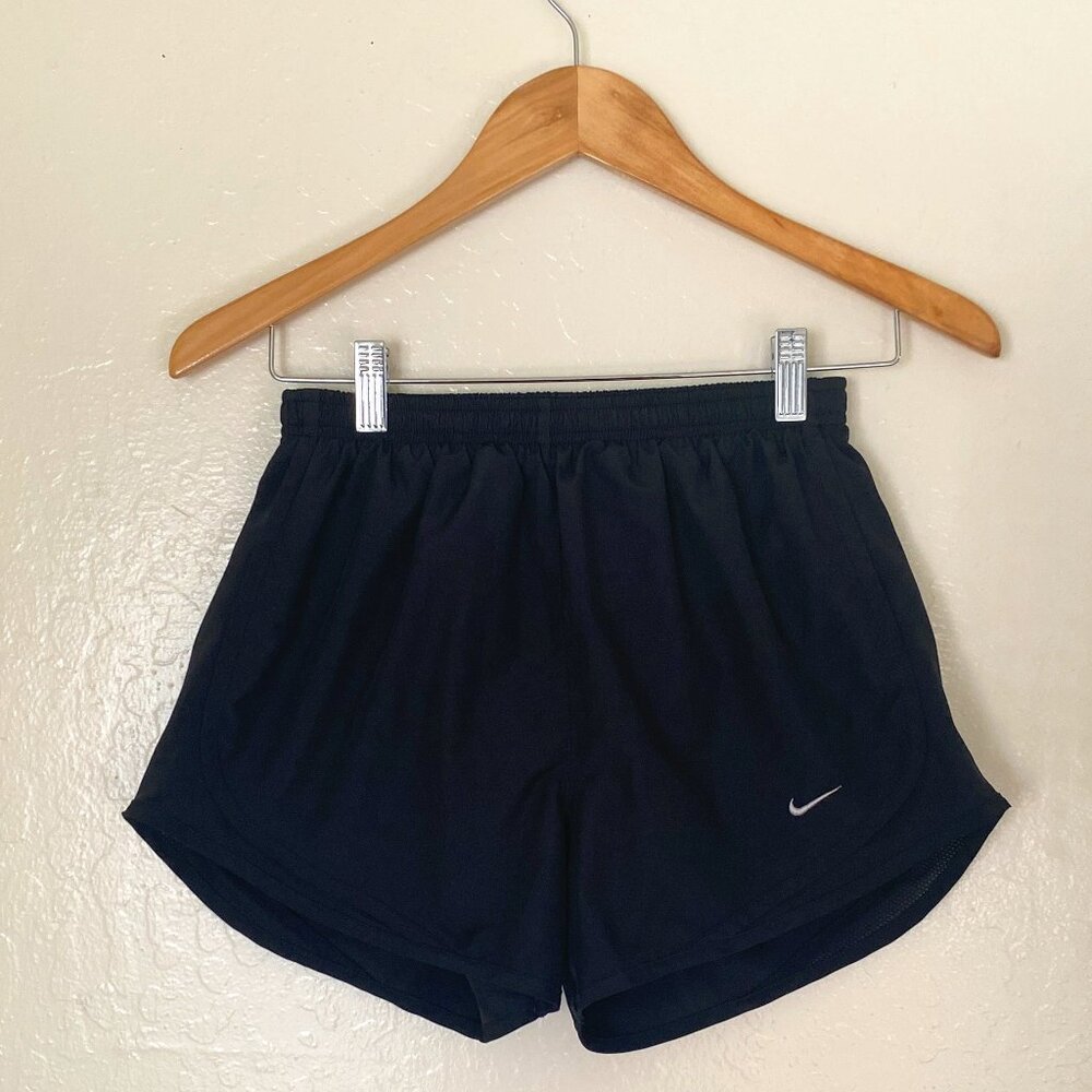 Nike Womens Black Dry-fit Tempo Running Shorts Size Small